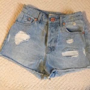 Charlotte Russe  - High waisted jean shorts!